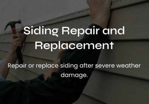 #1 Voted Best Siding Repair and Replacement Servicesin Washington D.C., Maryland, and Virginia (DMV)