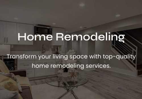 #1 Voted Best Home Remodeling Services in Washington D.C., Maryland, and Virginia (DMV)